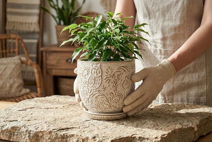 Decorative Ceramic Planter Pot - Image 5