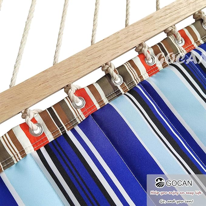 Quilted Fabric Double Hammock Won't flip - Image 9