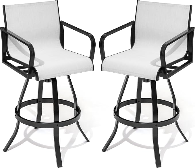 Crestlive Products Outdoor Swivel Bar Stools - Image 9