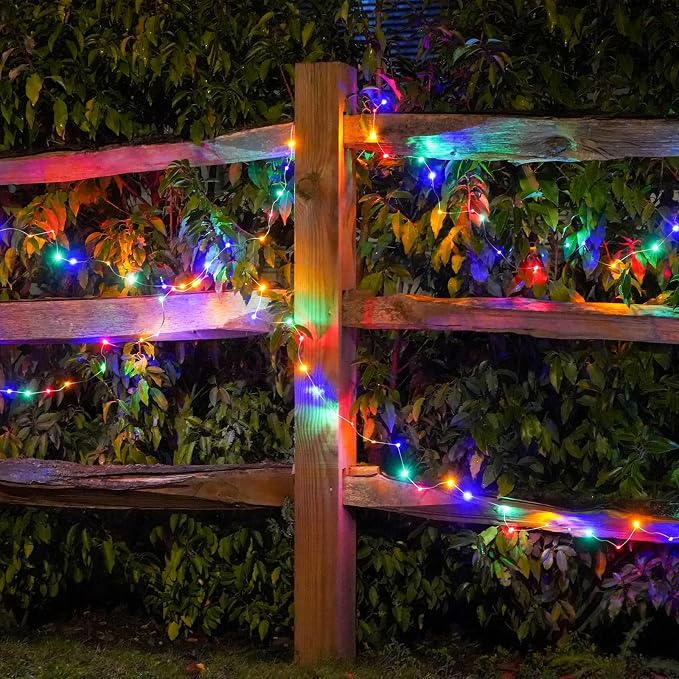 Solar String Lights for Outside, 72Ft 200 LED Solar Fairy Lights - Image 4