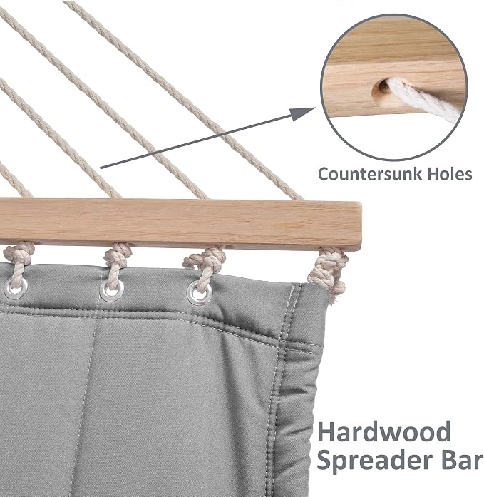 SUNCREAT Portable Double Hammock - Image 4