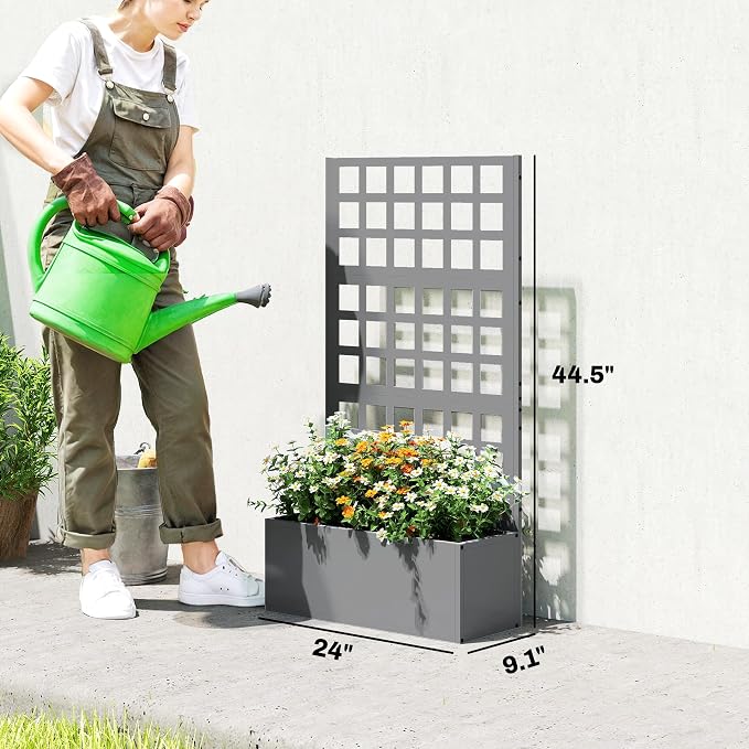 Outsunny Galvanized Raised Garden Bed - Image 7
