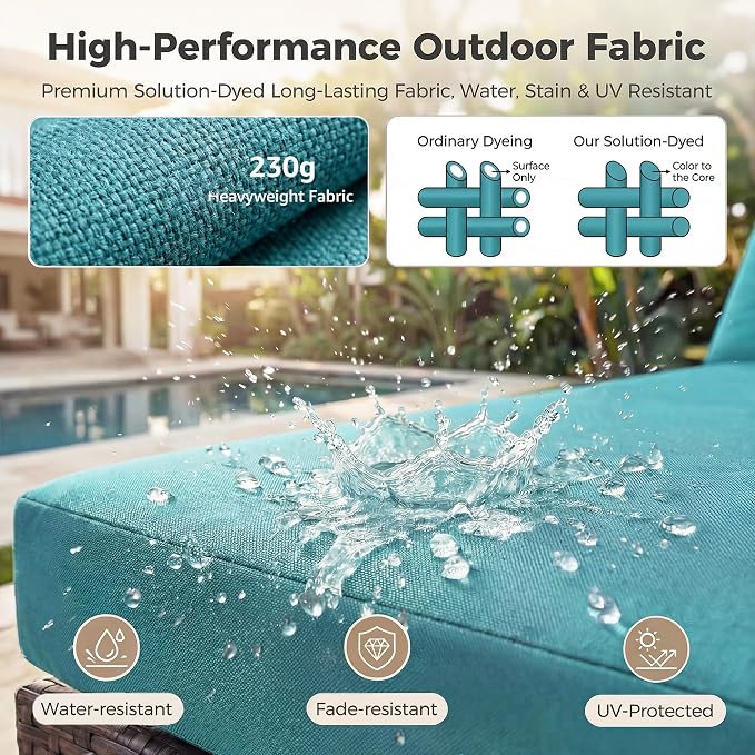 NICESOUL Modern Outdoor Couches - Image 9