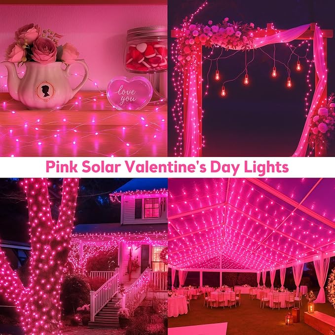 Extra-Long 144FT Solar String Lights - Image 5