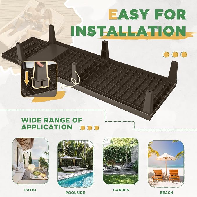 Greesum Outdoor Chaise Lounge Chairs Set of 2 - Image 5