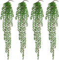 Waipfaru 4Pcs Artificial Hanging Plants, Fake Vines Fake Hanging Plants by Waipfaru