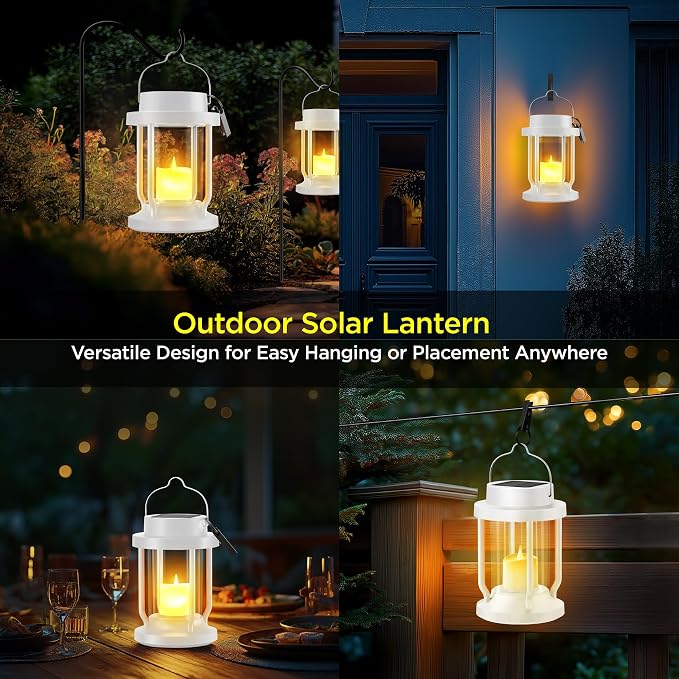 Solar Lantern Outdoor & Indoor Use – Hanging Solar Lights - Image 6