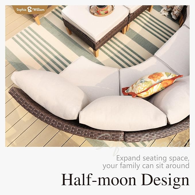 Sophia & William Patio Furniture Set - Image 6