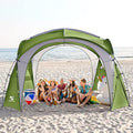Beach Tent 12 X 12ft Large UPF50+ Pop Up Canopy by UNICAMPER