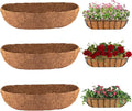 3Pcs Trough Coco Liner 36" Coco Coir Liners by HAOVZRI