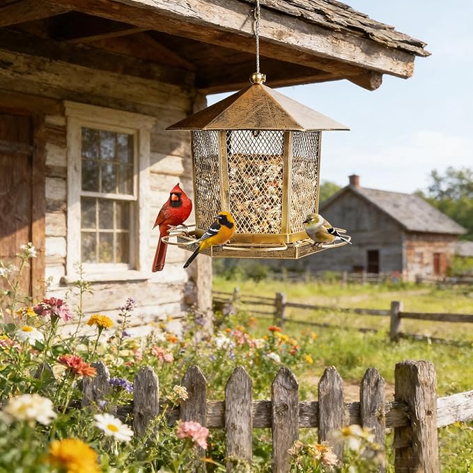 Wild Birds Feeder, Finch Bird Feeder - Image 8