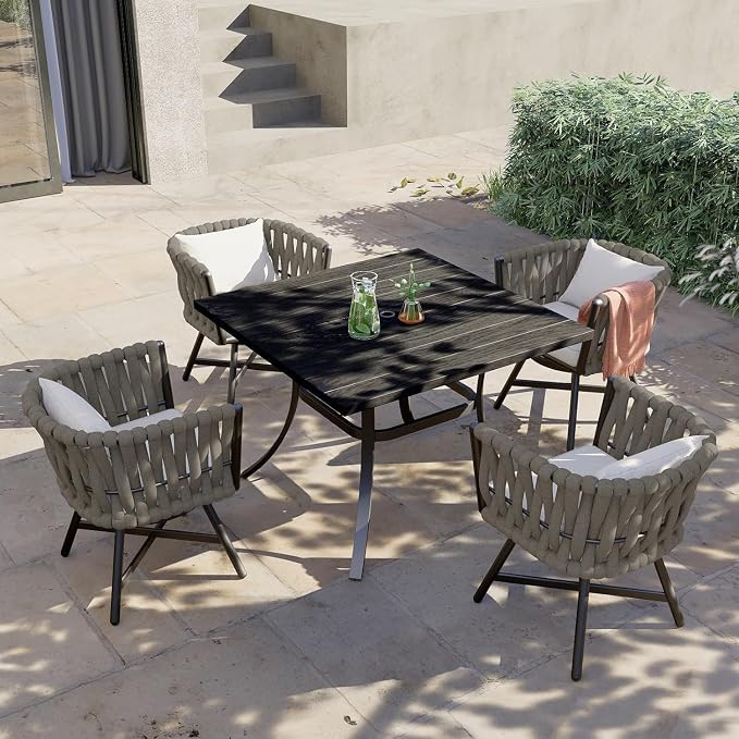 Grand patio 5-Piece Outdoor Dining Set by GrandPatio