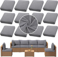 Outdoor Cushion Covers Set, Replacement by SUKAIKEQA