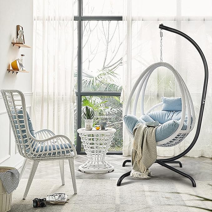 Chihee Hanging Egg Chair Stand, Strong Iron Hammock Chairs Frame - Image 5