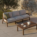 Patio Furniture Set 3 Seats, HDPE Outdoor Sectional by PatioKingdom