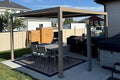 PURPLE LEAF Louvered Pergola 12' × 12' Outdoor Hardtop Gazebo Adjustable by PURPLELEAF