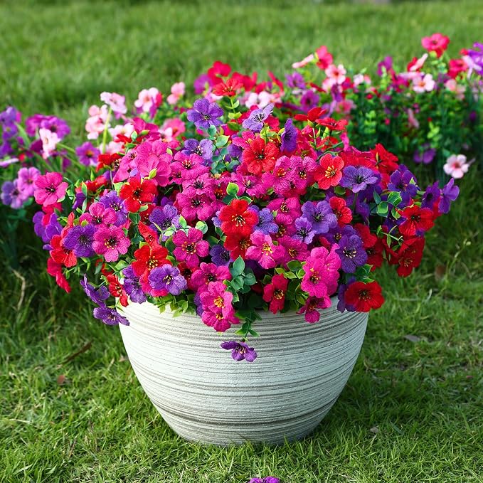 Alupssuc 48 Bundles Artificial Flowers - Image 6