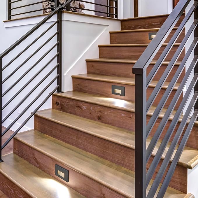 Maxxima Horizontal LED Step Light, Indoor/Outdoor Stair Light, 3 CCT Color - Image 5