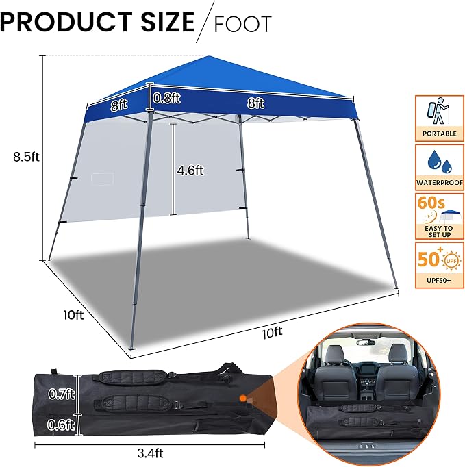 Yaheetech Pop Up Canopy Tent - Image 3