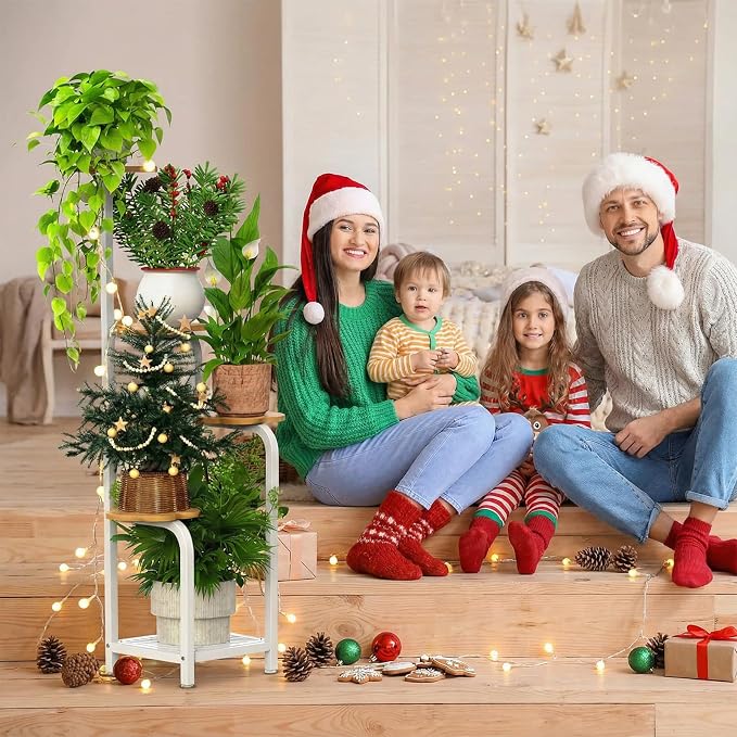 TOSKING 5 Tier Metal Plant Stand Indoor 48''H Tall, Heavy Duty Plant Shelf - Image 3
