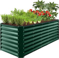 Best Choice Products 8x2x2ft Outdoor Metal Raised Garden Bed, Rectangular Deep by BestChoiceProducts
