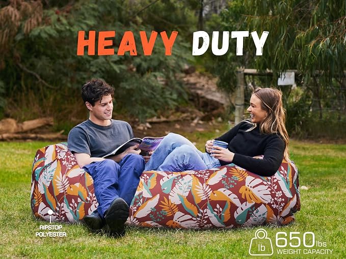 WEKAPO Inflatable Couch Air Lounger Chair - Image 4