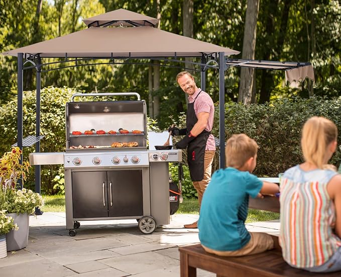 ABCCANOPY Grill Gazebo with Extra Awning - Image 3