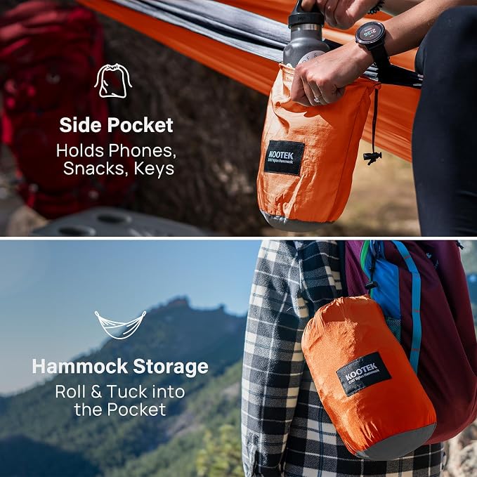 Kootek Camping Hammock, Portable Hammocks - Image 4