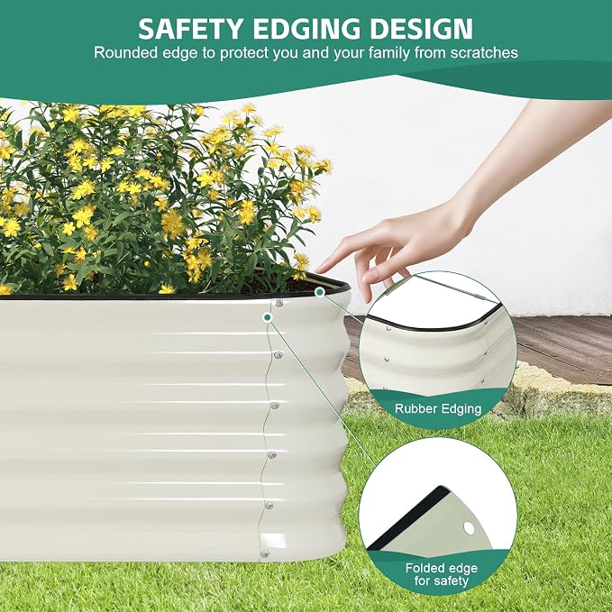 5 in 1Galvanized Raised Garden Bed - Image 6