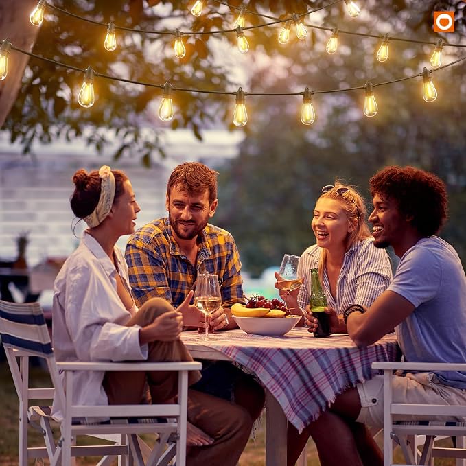addlon 54FT Solar String Lights Outdoor Waterproof - Image 9