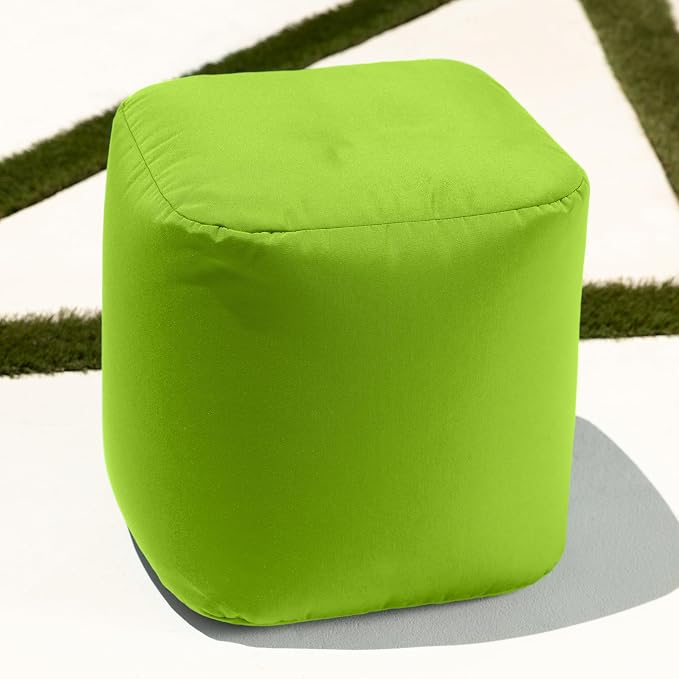 Jaxx Luckie Outdoor Patio Bean Bag Ottoman - Image 4