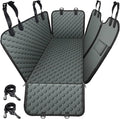 Mancro Dog Car Seat Cover for Back Seat, 2025 Upgraded 600D Heavy Duty by Mancro