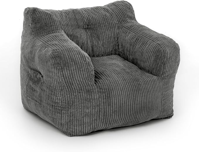 Pamapic 32" Bean Bag Chair, Single Sofa, Ultra Soft Dutch Velvet, Fluffy - Image 7