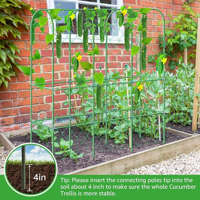 65"×48" Upgrade Heightened Cucumber Trellis - Image 6