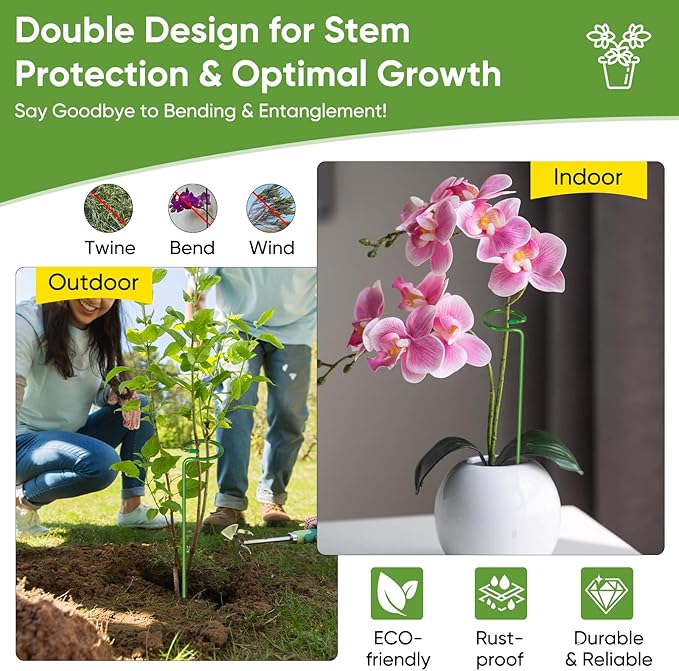 12 Pack Plant Support Stakes - Image 2