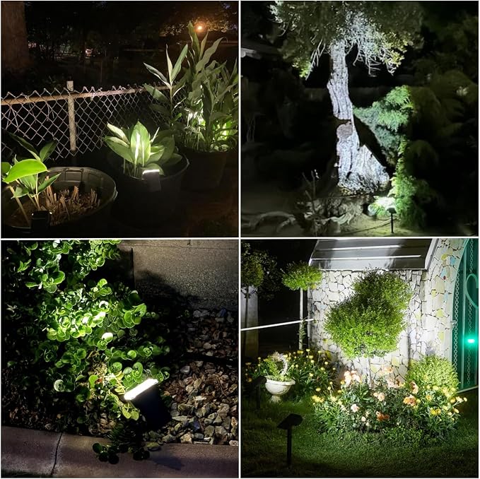 WdtPro Upgraded Bright Solar Lights Outdoor Waterproof, Auto ON/Off Solar Spot - Image 8