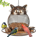 Bird Feeders for Outdoors, Heavy Duty Metal Wild Bird Feeder, Finch Bird Feeder by KIMCHOMERSE