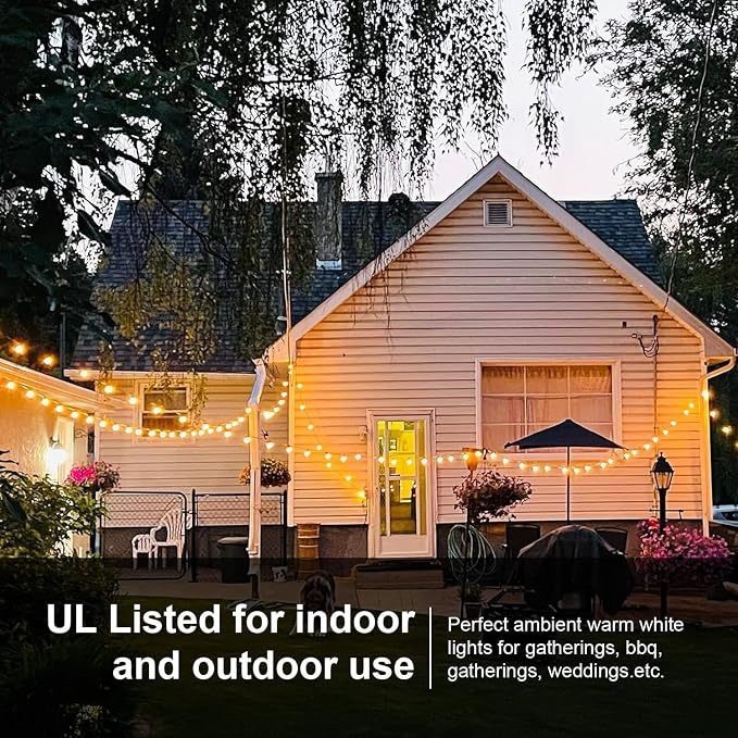 Banord 51FT Outdoor String Lights, Waterproof Patio Lights - Image 7