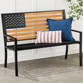 Best Choice Products Outdoor Bench 2-Person Steel Indoor/Outdoor Bench by BestChoiceProducts