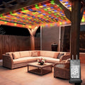 6.6ft x 6.6ft Christmas Net Lights, 160LED Gazebo Mesh Lights Outdoor 8 Modes by Lovelite