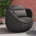 TWT Outdoor All-Weather Polyester Rope Balcony Couch by TWT