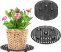 moonoom 8 Pcs Plants Pot Elevator, 12 Inch Plastic Flower Plant Stands by moonoom
