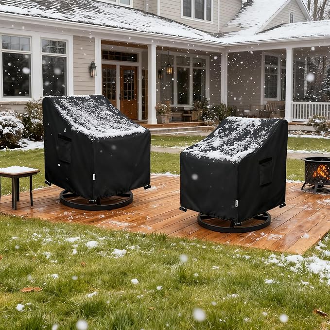 Patio Chair Covers Waterproof Patio Furniture Covers, 30W x 34D x 38 H Inches - Image 8
