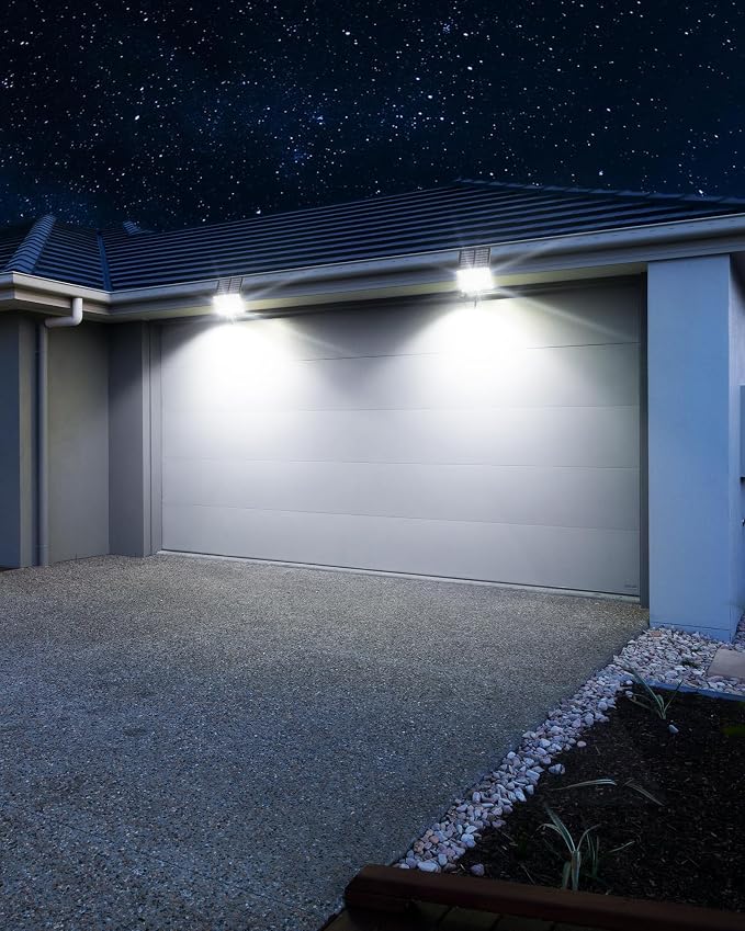 SUPERDANNY Solar Motion Sensor Outdoor Flood Lights - Image 8