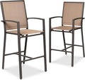 Best Choice Products Outdoor Bar Stools Set of 2, Bar Height, Patio Furniture by BestChoiceProducts