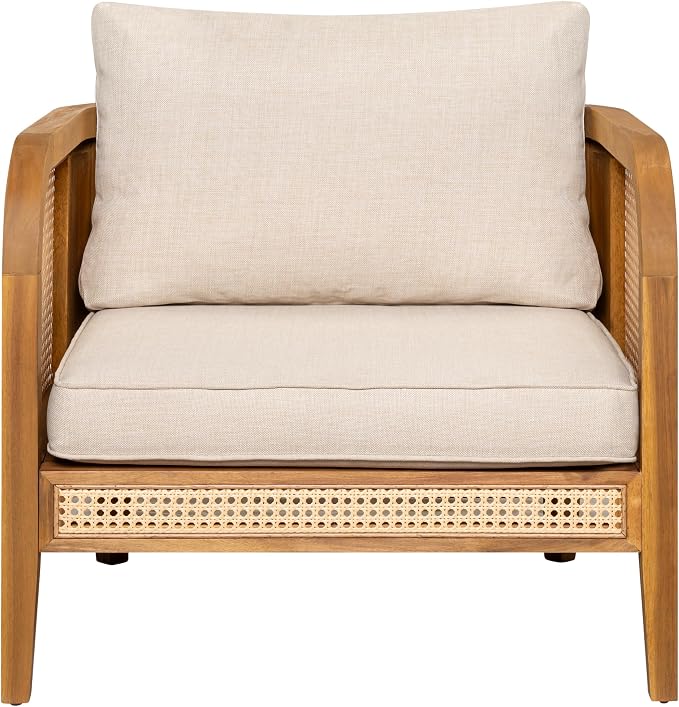 Christopher Knight Home Tilden Bohemian Acacia Wood Lounge Chair Outdoor Set of - Image 7