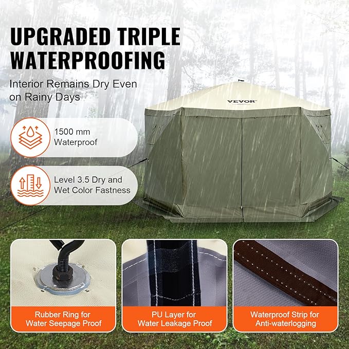 VEVOR 12x12ft Pop Up Gazebo Tent - Image 3