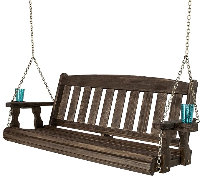 Amish Casual Heavy Duty 800 Lb Mission Treated Porch Swing by AmishCasual