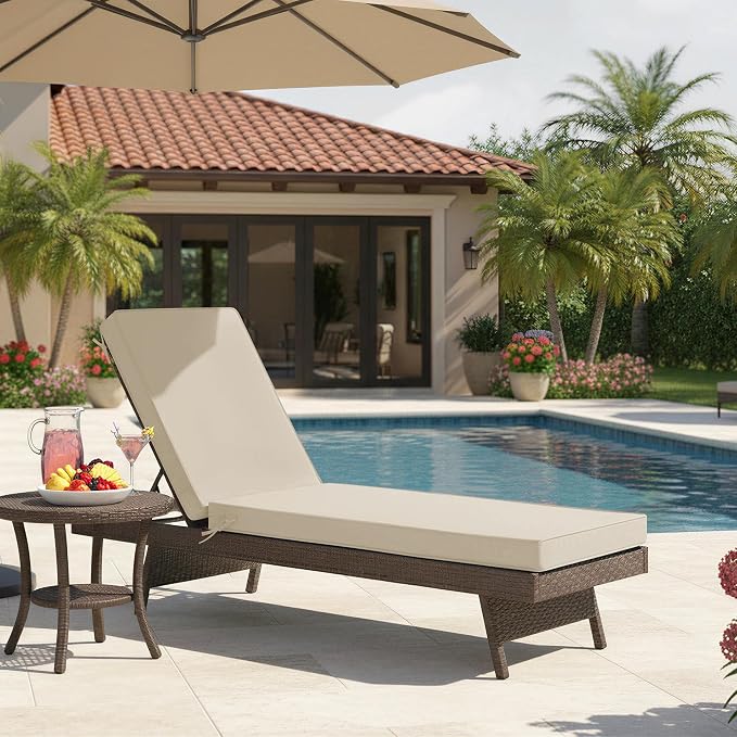 Chaise Lounge Cushions Outdoor - Image 2