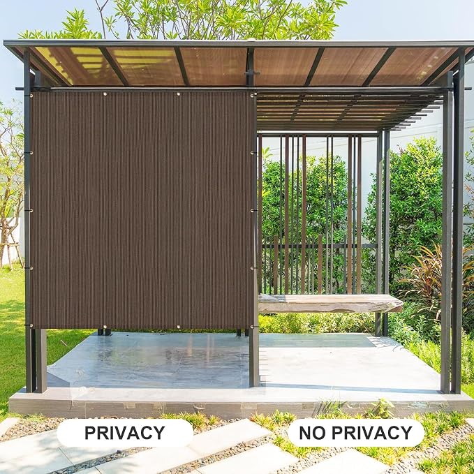 Cool Area Sun Shade Cloth with Grommets 9×10 FT Shade Panel Shade Tarp Screen - Image 2
